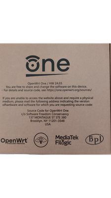 OpenWrt One box